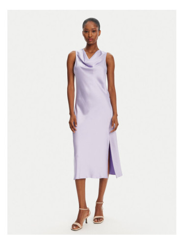 Patrizia Pepe Коктейлна рокля 2A2878/A563-M531 Виолетов Regular Fit