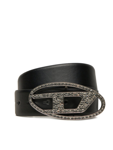 Diesel Дамски колан X09611 P6364 T8013 Черен