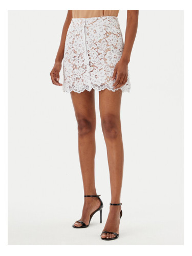 MICHAEL Michael Kors Мини пола MS570HIGTA Бял Regular Fit