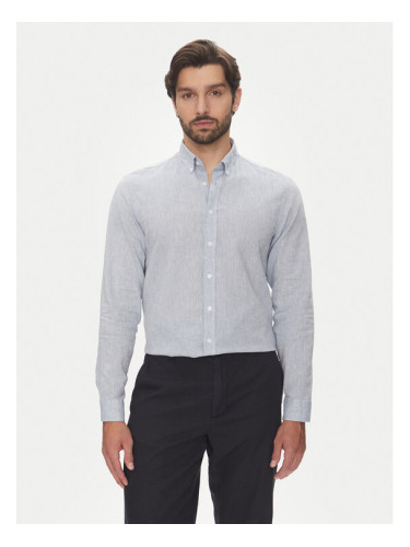 Lindbergh Риза 30-203344B Светлосиньо Relaxed Fit
