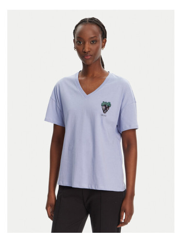 Liu Jo Тишърт WA5366 JS904 Виолетов Regular Fit
