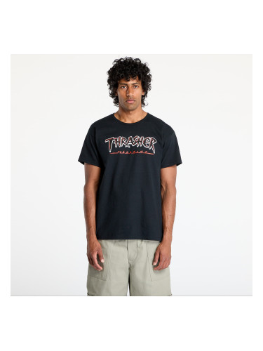 Тениска Thrasher Slash T-Shirt Black M