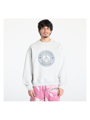 Суитшърт Patta Marina Crewneck Sweater UNISEX Light Grey Melange XS