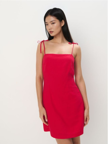 Mohito - Мини рокля с презрамки - фуксия