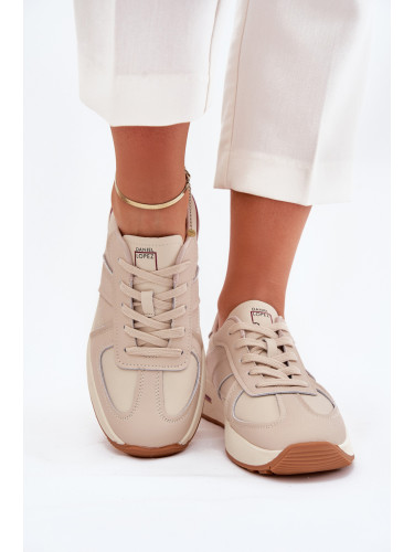 BIG STAR SHOES Кожени Дамски Спортни Обувки Сникърси Big Star От Даниел Лопес