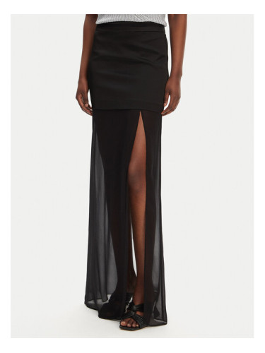 PINKO Макси пола Gaerzetta 104686 A2CO Черен Regular Fit