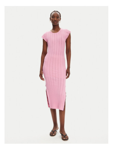 PINKO Плетена рокля 104745 A2FR Розов Regular Fit