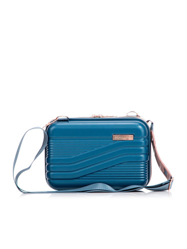 Козметична чантичка Semi Line T5812-1 Тъмносин