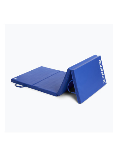 Гимнастически матрак XTREXO сгъваем 195 x 80 x 5 cm blue