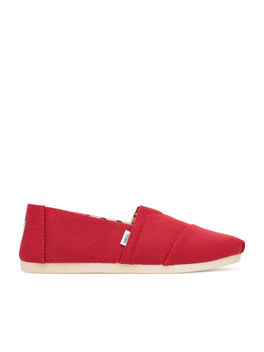 Обувки Toms Alpargata 10017665 Червен