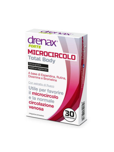 Формула за добро кръвообращение - Дренакс - Drenax® Forte с бодлив залист и хесперидин, 30 таблетки