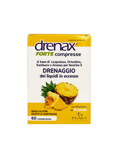 Диуретична формула за добро храносмилане и отслабване - Дренакс - Drenax® Forte с бромелаин и ананас