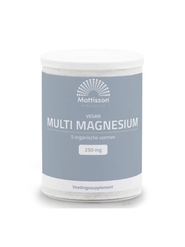 Mулти Магнезий (веган формула) 200 g прах | Mattisson Healthstyle
