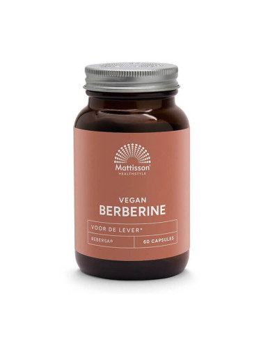 Берберин 500 mg 60 капсули | Mattisson Healthstyle