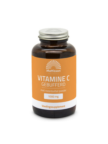 Витамин С (буферириран) 656 mg 90 капсули | Mattisson Healthstyle