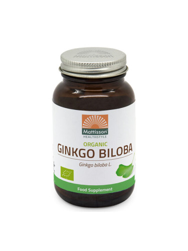 Памет и концентрация Гинко Билоба (Ginkgo Biloba Organic) 250 mg х 60 капсули