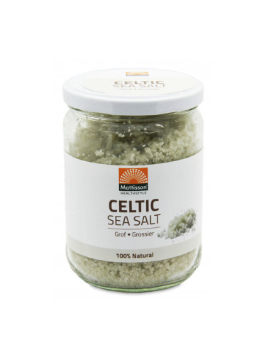 Келтска морска сол (едра) 400 g | Mattisson Healthstyle