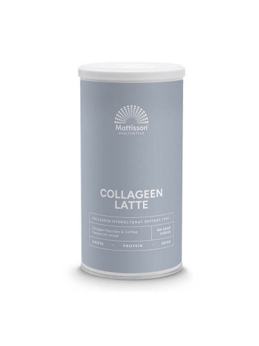 Колаген Лате (инстантна напитка, с аромат капучино) 180 g прах | Mattisson Healthstyle