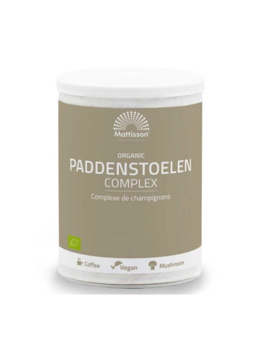 Комплекс от Гъби (чага, кордицепс, лъвска грива, майтаке, рейши и шийтаке) 100 g прах | Mattisson He