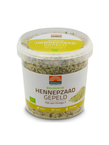 Конопени белени семена БИО 500 g | Mattisson Healthstyle