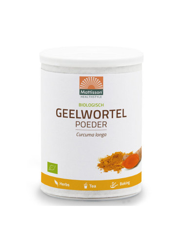 Куркума БИО 125 g прах | Mattisson Healthstyle