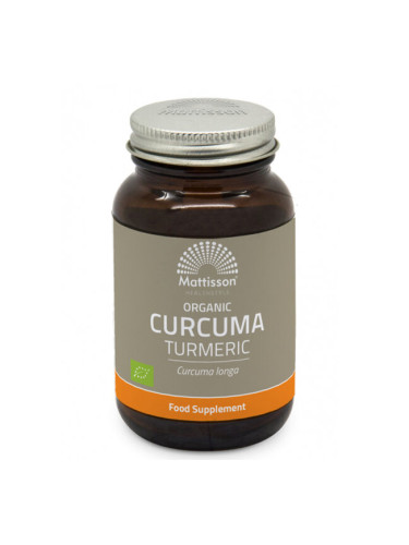 Куркума 120 капсули | Mattisson Healthstyle