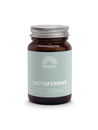 Лактоферин 300 mg 30 капсули | Mattisson Healthstyle