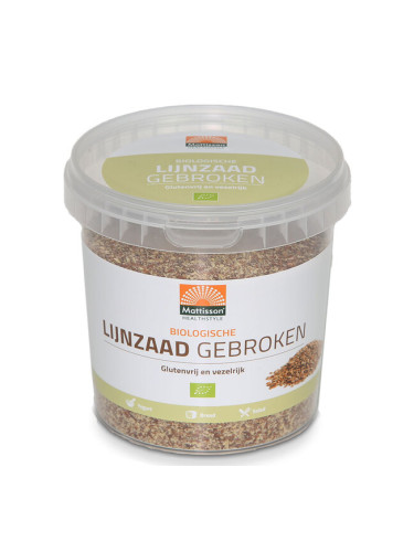 Ленено семе (смляно), БИО 300 g | Mattisson Healthstyle