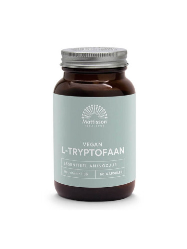 Стрес и безсъние - Л-Триптофан, 500 mg x 60 капсули Mattisson Healthstyle