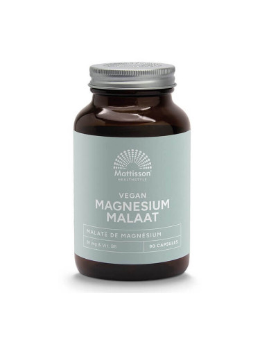 Магнезий (малат) 90 капсули | Mattisson Healthstyle