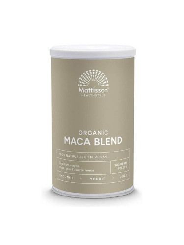 Хормонален баланс - Мака (Червена, Жълта и Черна Мака) Био, 300 g Mattisson Healthstyle