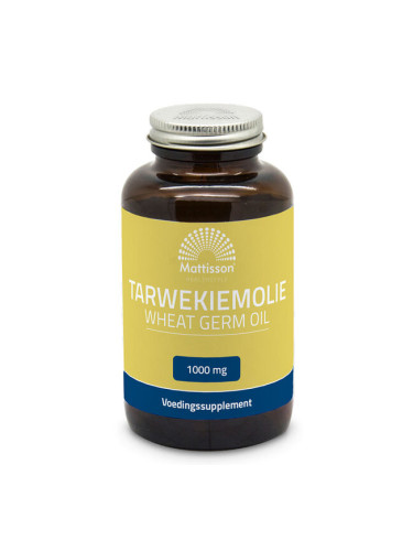 Имунна и мозъчна функция - Масло от пшеничен зародиш, 1000 mg х 90 капсули Mattisson Healthstyle