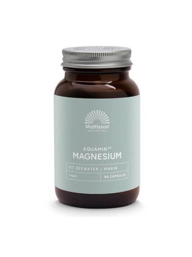 Морски Магнезий Аквамин® 90 капсули | Mattisson Healthstyle