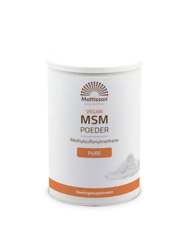 Кости и стави Веган МСМ (MSM) 8 g, 550 g прах