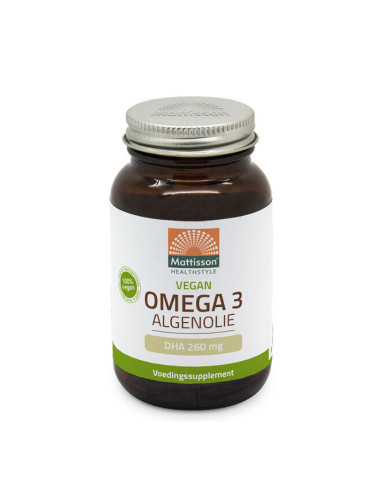 Мозъчна и сърдечна функция - Омега-3 (от водорасли), 60 V капсули Mattisson Healthstyle