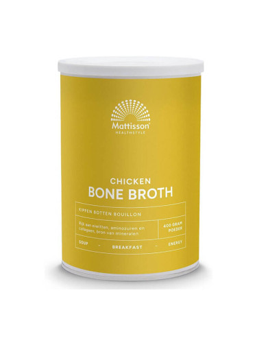 Пилешки костен бульон 400 g прах | Mattisson Healthstyle