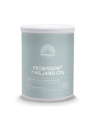 Пробиотик 7 млрд. активни пробиотици 125 g прах | Mattisson Healthstyle