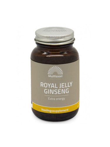 Пчелно млечице + Азиатски Женшен 60 капсули | Mattisson Healthstyle