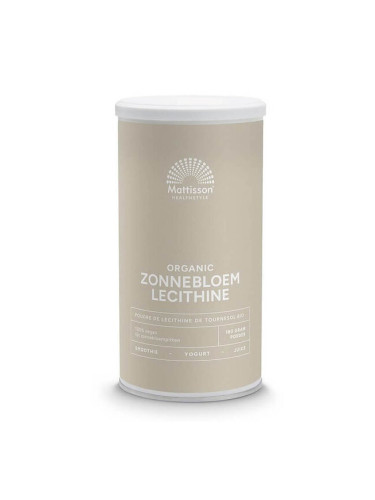 Слънчогледов лецитин, БИО 180 g прах | Mattisson Healthstyle