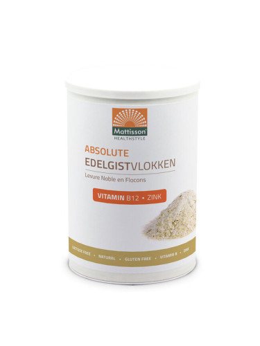 Хранителна Мая с витамин В12 + Цинк 200 g прах | Mattisson Healthstyle