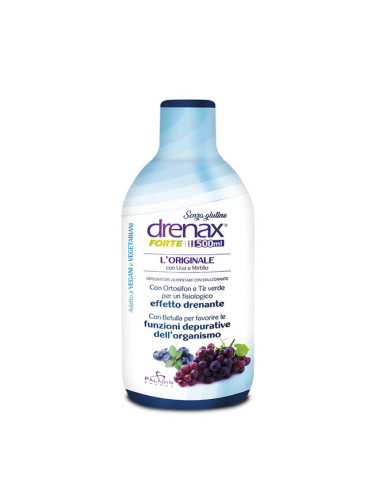 Диуретична формула с гроздово семе и синя боровинка - Дренакс - Drenax® Forte, 500 ml, 16 дози