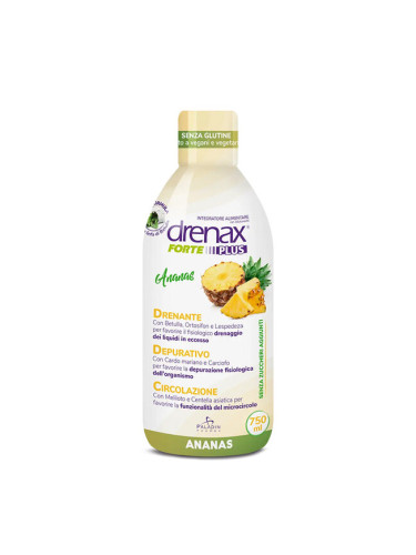 Формула срещу задръжка на течности с ананас - Дренакс - Drenax® Forte Plus – билков диуретик, 750 ml