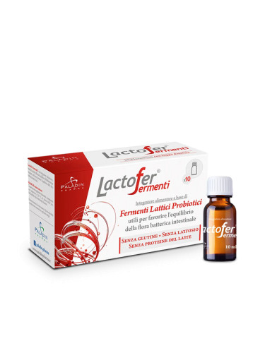 Пробиотик Lactofer 2 млрд. активни пробиотици, 10 флакона