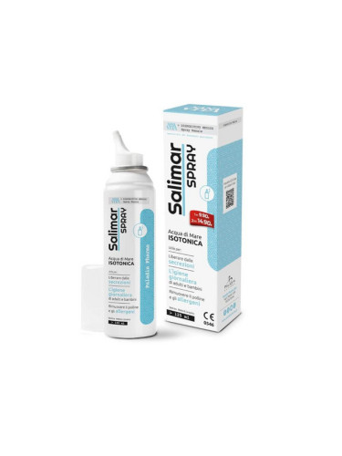 Изотоничен спрей за нос Salimar, 125 ml