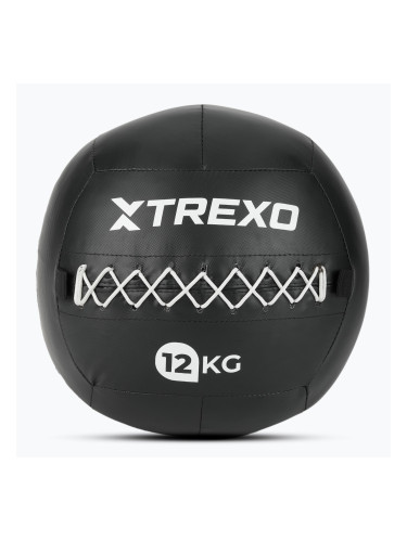 Медицинска топка TREXO Wall Ball 12 kg black