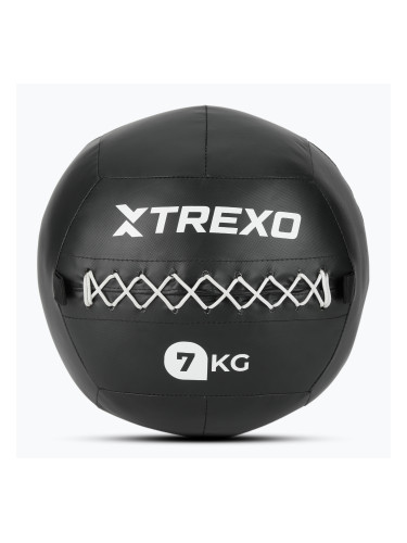 Медицинска топка XTREXO Wall Ball 7 kg black