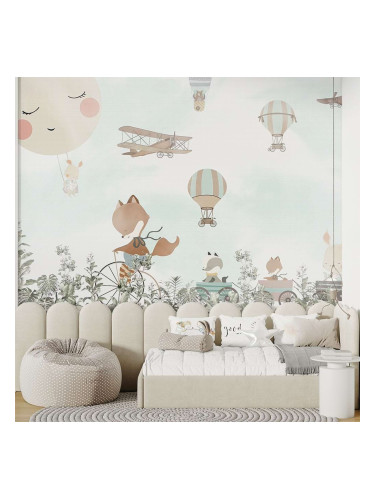 Детски фототапет Пътуване до облаците