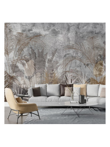 Фототапет Тропическа Патина – Артистичен Рустик Декор