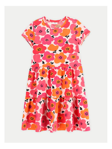 Coccodrillo Плетена рокля WC5129203VGA Розов Regular Fit