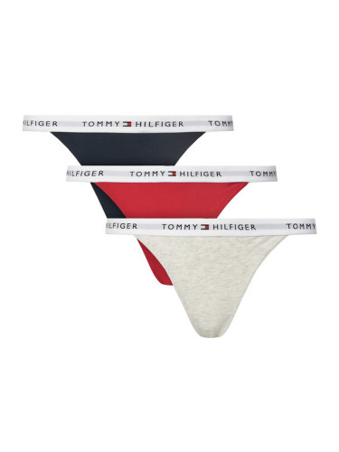 Tommy Hilfiger Комплект 3 чифта прашки UW0UW05757 Цветен